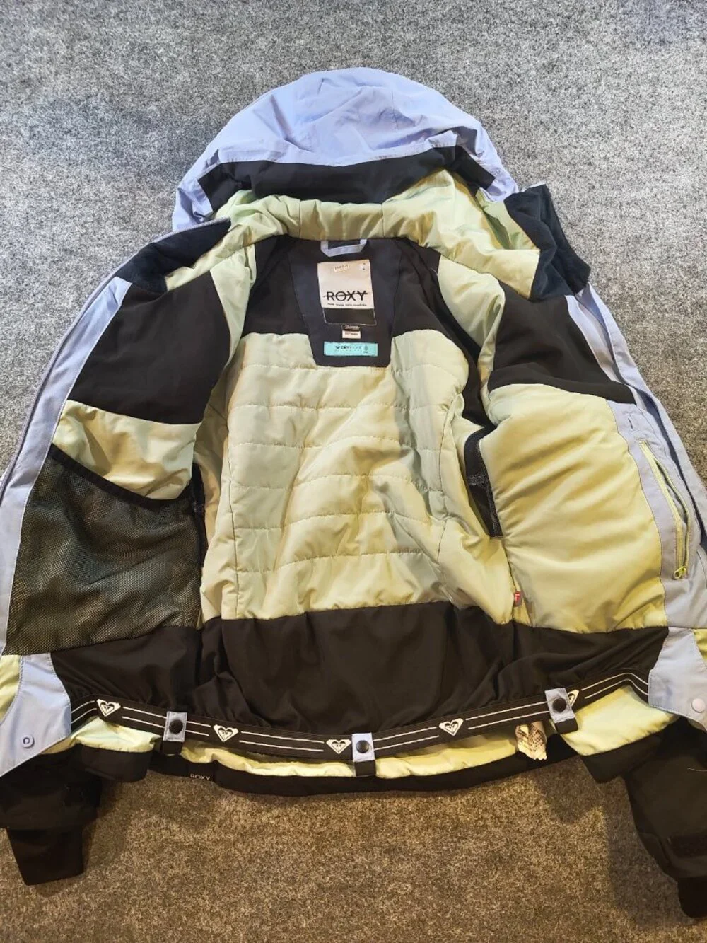 Roxy DryFlight 20K Women’s Snow Jacket – XS – Lavender/Black